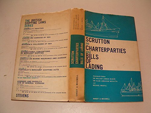 Scruton on Charterparties and Bills of Lading