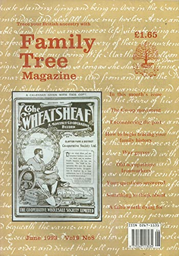 Family Tree Magazine, June 1993, Volume 9, Number 8
