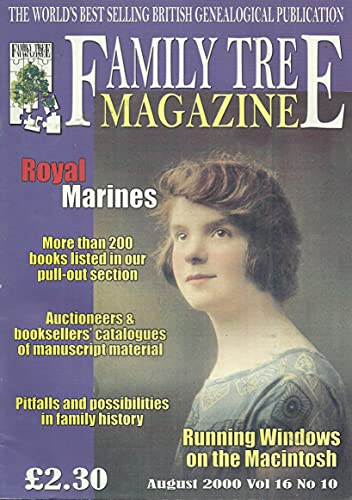 Family Tree Magazine, August 2000, Volume 16, Number 10