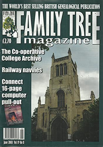 Family Tree Magazine, June 2003, Volume 19, Number 8