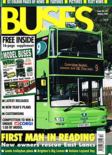 Buses magazine No. 631, October 2007: MAN in Reading, East Lancs, Leeds Trolleybus