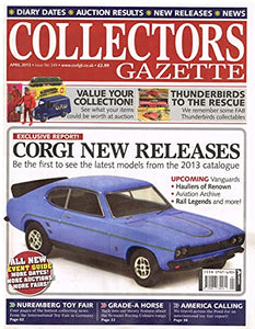 Collectors Gazette magazine, Number 349, April 2013