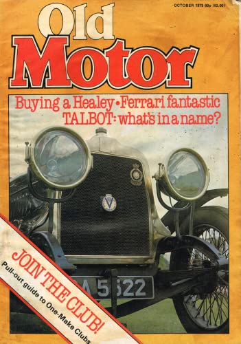 Old Motor magazine, October 1979: buying a Healey, Ferrari, Talbot