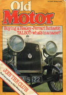 Old Motor magazine, October 1979: buying a Healey, Ferrari, Talbot