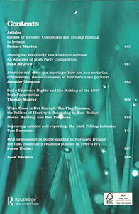 Irish Political Studies: Volume 31, Issue 4, December 2016 - The Journal of the Political Studies Association of Ireland