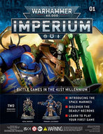Warhammer 40,000 Imperium (magazine only), part 01: Battle Games in the 41st Millennium - Introducing the Space Marines, Discover the Deadly Necrons, Learn to Play Your First Game