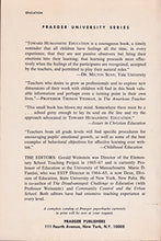 Load image into Gallery viewer, Toward Humanistic Education: A Curriculum of Affect - A Ford Foundation Report