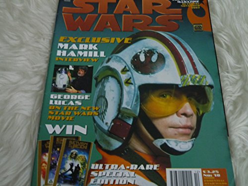 Star wars official magazine october november 1997 #10 mark hamill cover