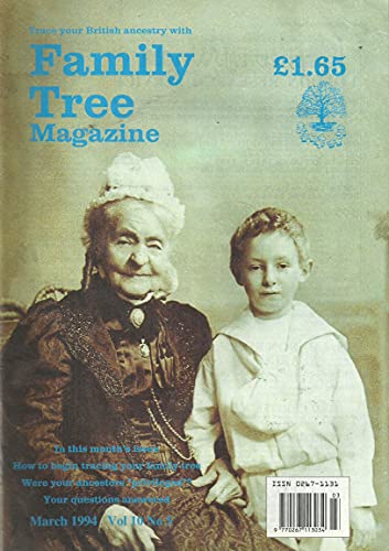 Family Tree Magazine, March 1994, Volume 10, Number 5