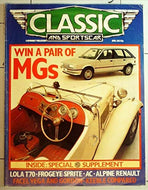 Classic And Sportscar Magazine April 1983 MBox536 Alpine Renault