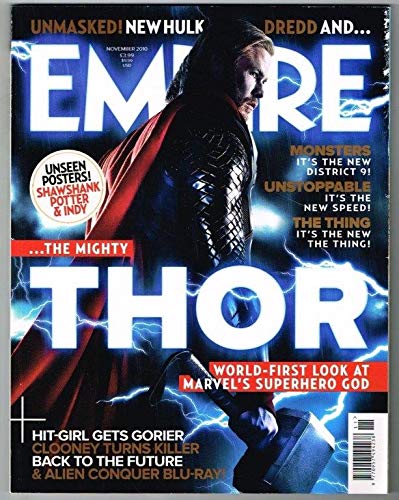 Empire Magazine No.257 November 2010 MBox1660 Thor with Chris Hemsworth