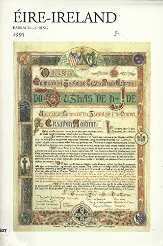 Eire - Ireland Volume Xxx, No. 1. Earrach - Spring 1995