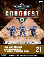 Warhammer 40,000 Conquest magazine, part 21: Battle Games in the 41st Millennium - Learn About Mortarion, Reiver Reinforcements, The Invasion of Korvon II Begins!