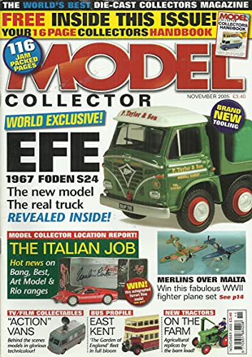 Model Collector magazine - Volume 20, Number 11, Whole Number 207, November 2005