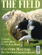 The Field magazine, September 1996: the best guns and rods, country matters, children