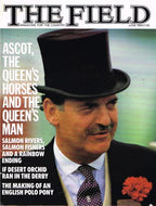 The Field, June 1989 - magazine for the country. Ascot, the Queen's horses, salmon, Desert Orchid in the Derby, English polo pony, Special Scotland number, Royal and Ancient