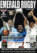 Emerald Rugby magazine, Issue 8, 2004: Creatine - the facts, Leinster special, Julian Sammon, Ulster Senior Cup, Ballymena, Blackrock, Outhalf, AIB League, Ballynahinch, IT Tallaght
