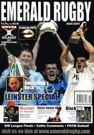 Emerald Rugby magazine, Issue 8, 2004: Creatine - the facts, Leinster special, Julian Sammon, Ulster Senior Cup, Ballymena, Blackrock, Outhalf, AIB League, Ballynahinch, IT Tallaght