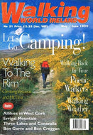 Walking World Ireland magazine, No 31, May/June 1999: camping, Vesuvius, Mt Etna, Allihies, West Cork, Errigal Mountain, Three Lakes, Convalla, Ben Gorm, Ben Creggan, poetry, weather