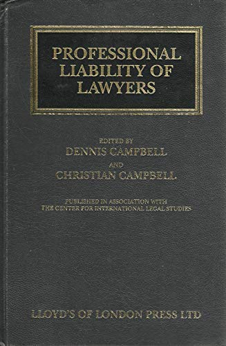 Professional Liability of Lawyers