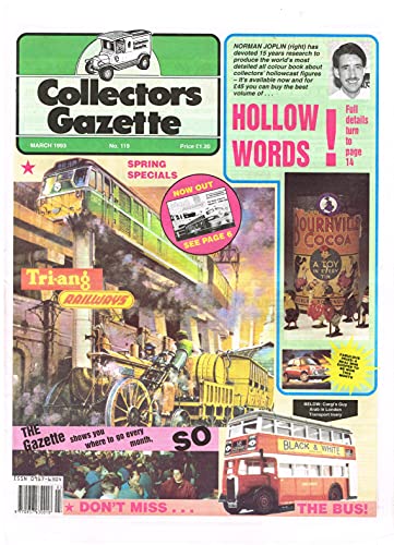 Collectors Gazette magazine, Number 119, March 1993