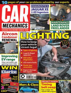 Car Mechanics magazine, January 2023: lighting, aircon condensers, Jaguar XE 2.0D Ingenium diagnostics, Land Rover Freelander, Mercedes A-Class, Fiat Panda 1.4-litre 16v 100HP FIRE engine