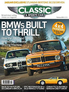 Classic and Sports Car magazine, February 2021: BMW 2002 and 3.0 CSL, De Lorean, Renault 5 Turbo, Chevrolet Corvette C4, Jaguar Bertone XK150