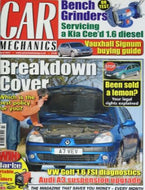 Car Mechanics magazine, March 2012: breakdown cover, VW Golf 1.6 FSI diagnostics, Audi A3 suspension, Vauxhall Signum, Kia Cee'd 1.6 diesel