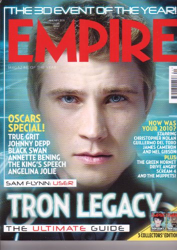 Empire Magazine Issue 259, January 2011, Tron Legacy
