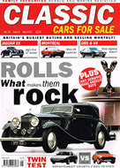Classic Cars For Sale magazine, Volume 10, Issue 5, May 2010