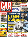 Car Mechanics magazine, January 2020: brake calipers, 2.6 V6 turbodiesel catalytic converter, Ford B-Max parts, Nissan Qashqai, Honda Civic, BMW 3-Series E90, Toyota Avensis D-4D diagnostics