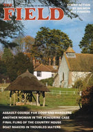 The Field magazine, October 13-19 1982, strike action by salmon fly-fishers, assault course for dogs and handlers, peregrine case, boat makers, country house