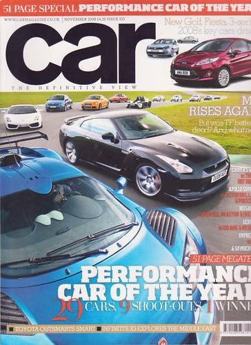 Car Magazine - November 2008 51 Page Special: Performance Car of the Year