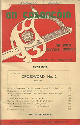 An Cosantóir, Vol XIV, No 3, March 1954 - The Irish Defence Journal
