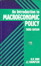 Load image into Gallery viewer, Introduction to Macroeconomic Policy