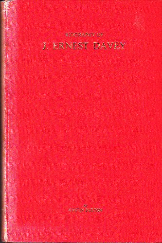 Biography of J. Ernest Davey