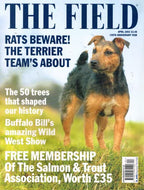 The Field magazine, April 2003: rats, terriers, trees that shaped our history, Buffalo Bill Wild West Show, Salmon & Trout Association