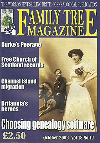Family Tree Magazine, October 2002, Volume 18, Number 12