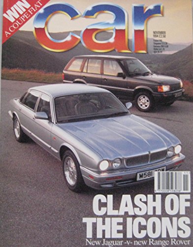 Car magazine 11/1994 featuring Bugatti EB110, Jaguar, Vauxhall Tigra, Range Rover, Jeep