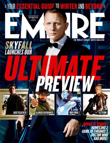 Empire Magazine, No 280, October 2012: James Bond special, Skyfall Ironman 3, Game of Thrones Season 3