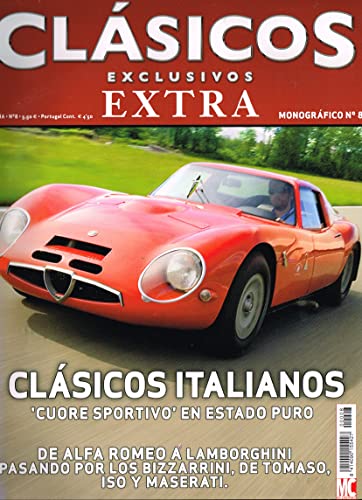 Clásicos Exclusivos - Extra - Coches Italianos, Monagráfico No 8