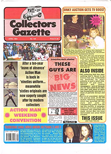 Collectors Gazette magazine, Number 120, April 1993