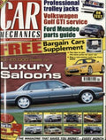 Car Mechanics magazine, July 2011: luxury saloons, Jaguar XJ, Volkswagen Golf Gti, Ford Mondeo parts