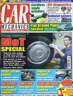 Car Mechanics magazine, October 2012: MoT special, Smart forwto, Jaguar XJ, Citroen C3, Volkswagen Touareg, Fiat Grande Punto