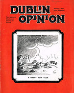 Dublin Opinion - Vol. XXXIII (33) - January 1954: The National Humorous Journal of Ireland