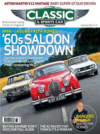 Classic and Sports Car Magazine, November 2022, Vol 41, No 8: '60s Saloon Showdown - BMW, Jaguar, Alfa Romeo, MGB, Aston Martin V12 Vantage, AC, Ferrari (Classic & Sportscar)