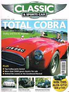 Classic and Sports Car magazine, November 2004