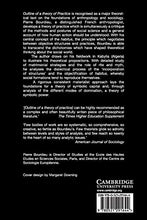 Load image into Gallery viewer, Outline of a Theory of Practice: 16 (Cambridge Studies in Social and Cultural Anthropology, Series Number 16)