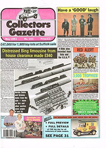 Collectors Gazette magazine, Number 101, May 1991