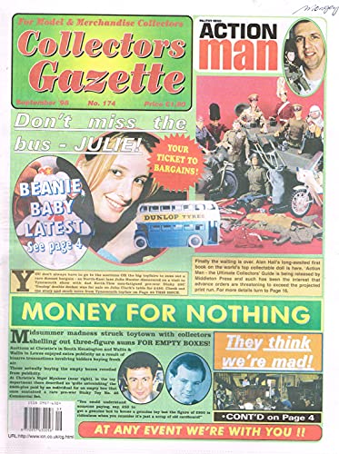 Collectors Gazette magazine, Number 174, September 1998